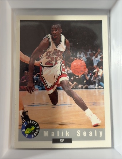 1992 Classic Draft Picks #29 Malik Sealy — front
