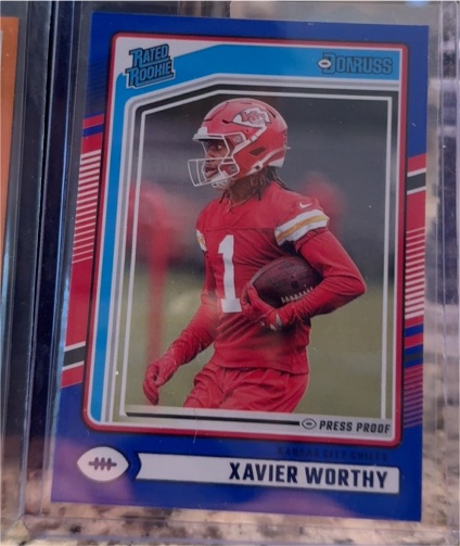 2024 Panini Donruss #398 Xavier Worthy — front