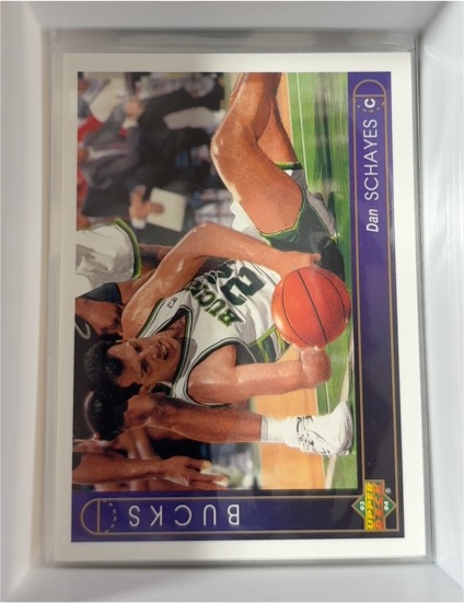 1993-94 Upper Deck #106 Dan Schayes Milwaukee Bucks — front