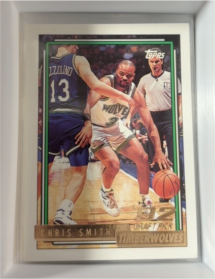 1992-93 Topps #244 Chris Smith — front