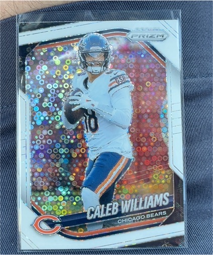 2025 Panini Prizm #124 Caleb Williams — front