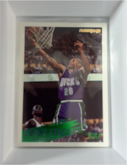 1994-95 Fleer #130 Derek Strong — front