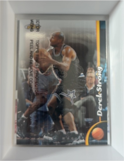 1998-99 Topps Finest #58 Derek Strong — front