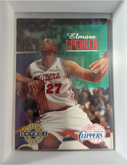 1992-93 SkyBox #353 Elmore Spencer — front