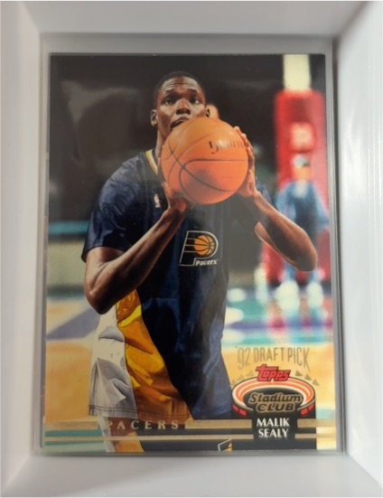 1992-93 Topps Stadium Club #254 Malik Sealy — front