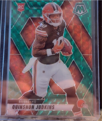 2025 Panini Mosaic #365 Quinshon Judkins — front