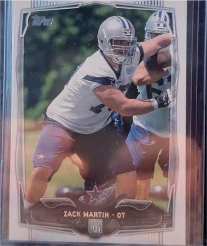 2014 Topps #406 Zack Martin — front