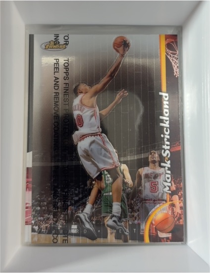 1998-99 Topps Finest #36 Mark Strickland — front