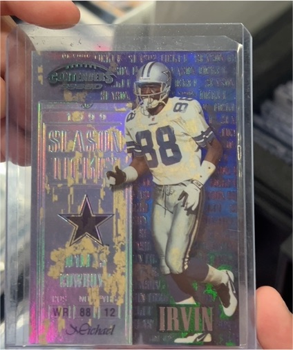 1999 Playoff Contenders SSD #44 Michael Irvin — front