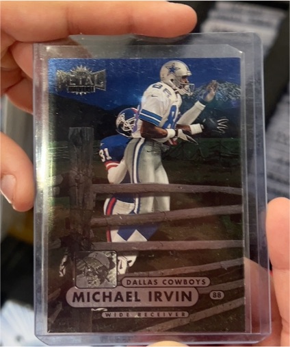 1998 Skybox Metal Universe #65 Michael Irvin — front