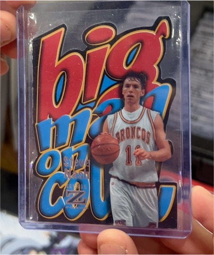 2002 Press Pass Big Numbers #BN6 Dan Dickau — front