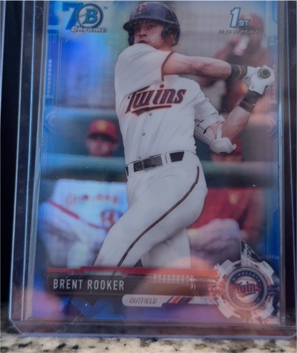 2017 Bowman Draft Chrome #BDC-122 Brent Rooker — front