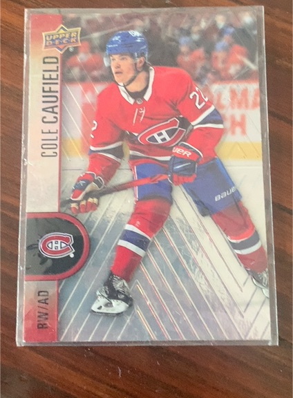 2022-23 Upper Deck Tim Hortons #113 Cole Caufield — front