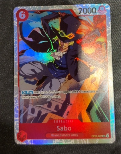 One Piece Awakening of the New Era #OP05-007 Sabo — front