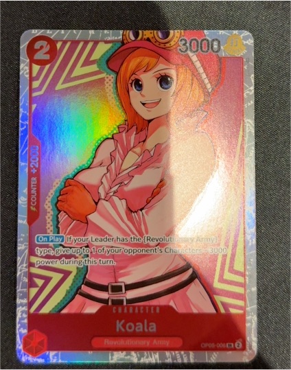 2023 One Piece Awakening of the New Era OP05-006 Koala — front