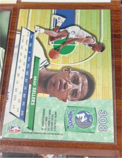 1992-93 Fleer Ultra #308 Brad Sellers — front