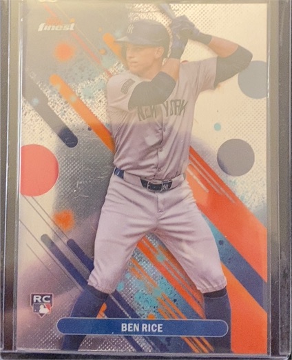 2025 Topps Finest #48 Ben Rice — front