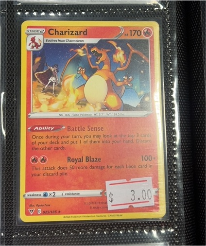 2024 Pokémon #025 Charizard — front