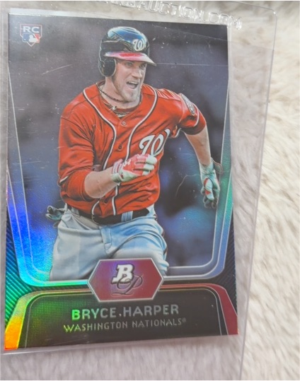 2012 Bowman Platinum #56 Bryce Harper — front
