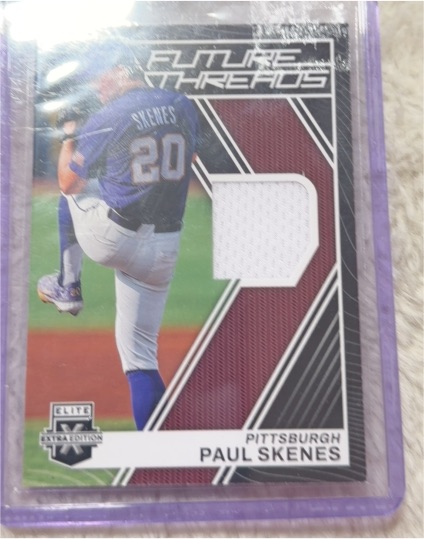2023 Panini Elite Extra Edition Future Threads #FT-PS Paul Skenes — front