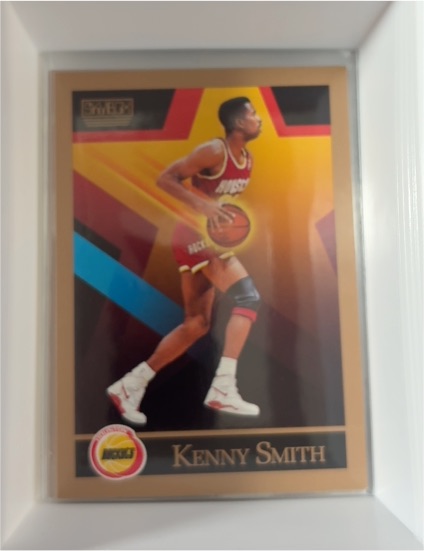 1990-91 SkyBox #385 Kenny Smith — front