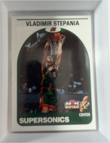 1999-00 Skybox NBA Hoops Decade #34 Vladimir Stepania — front