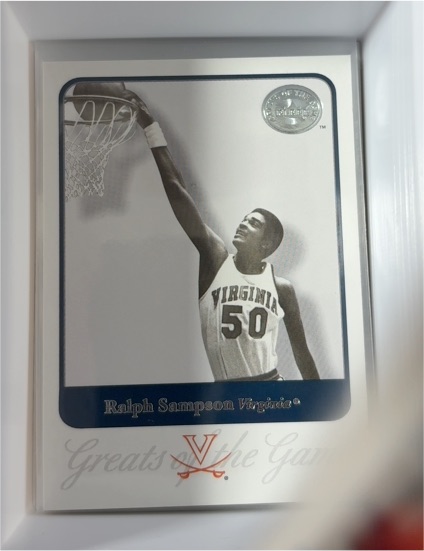 2001 Fleer Greats of the Game #64 Ralph Sampson — front