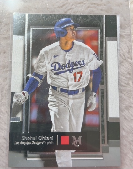 2024 Topps Museum Collection #1 Shohei Ohtani — front