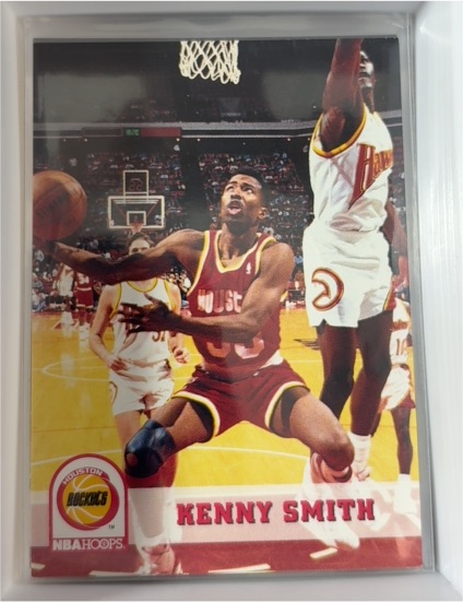 1993-94 NBA Hoops #82 Kenny Smith — front