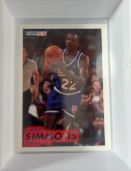 1993-94 Fleer #184 Lionel Simmons — front