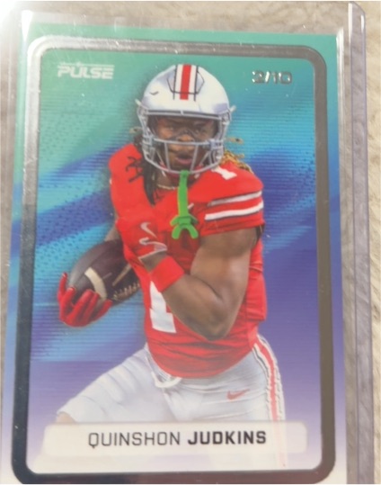 2024 Pulse Football #PF-QJ Quinshon Judkins — front