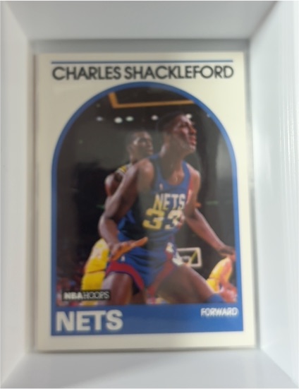 1989-90 NBA Hoops #169 Charles Shackleford — front