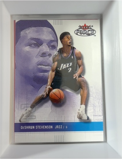 2001-02 Fleer Force #99 DeShawn Stevenson — front