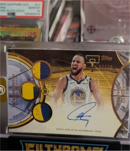 2025 Topps #7 Stephen Curry — front