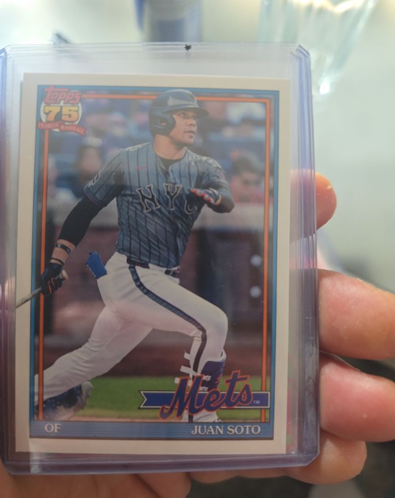 2026 Topps 75th Anniversary #90B2-14 Juan Soto — front