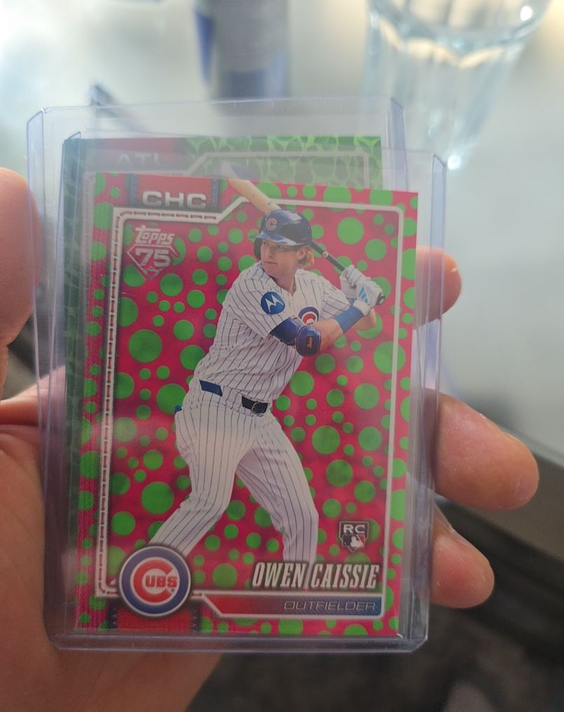 2026 Topps Series 1 #233 Owen Caissie — front