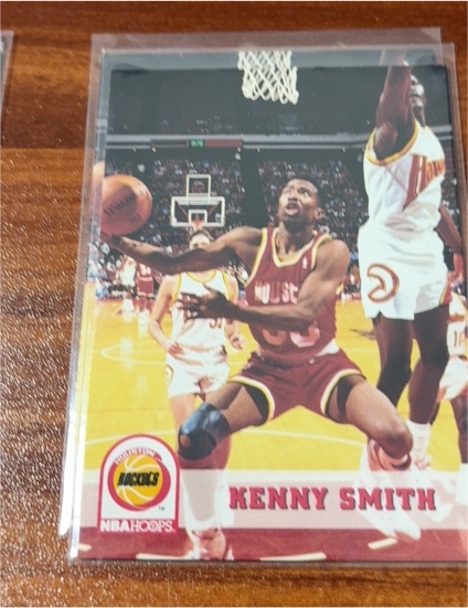 1993 NBA Hoops #82 Kenny Smith — front
