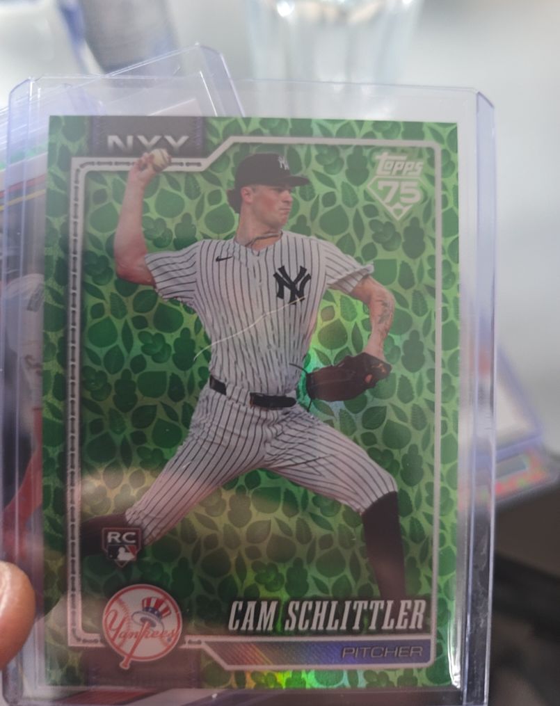 2026 Topps Series 1 #111 Cam Schlittler — front