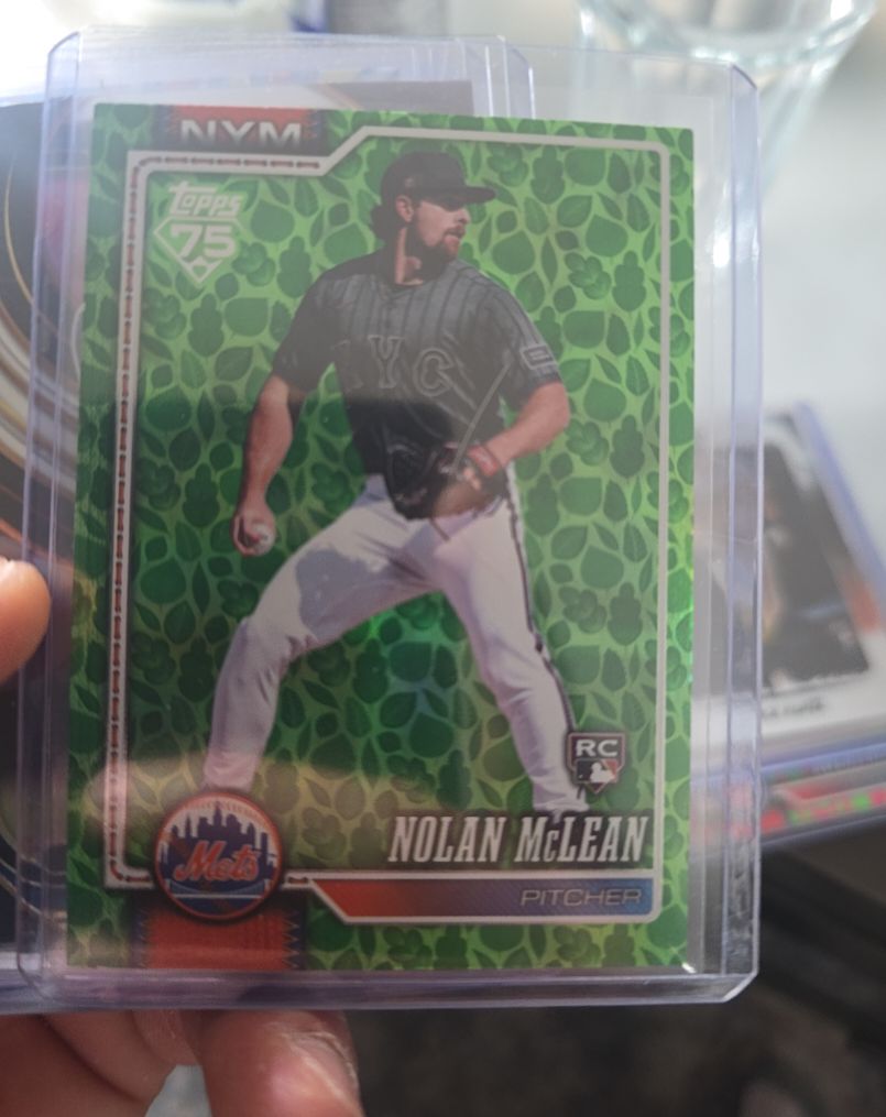 2026 Topps Series 1 #214 Nolan McLean — front