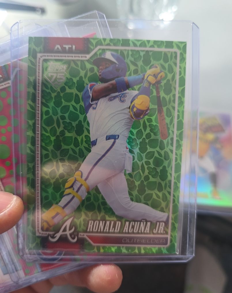 2026 Topps Series 1 #50 Ronald Acuña Jr. — front