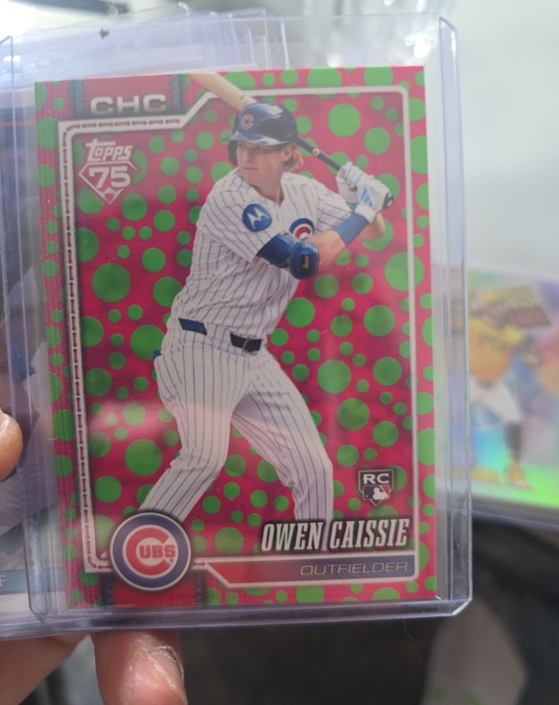 2026 Topps Series 1 #233 Owen Caissie — front