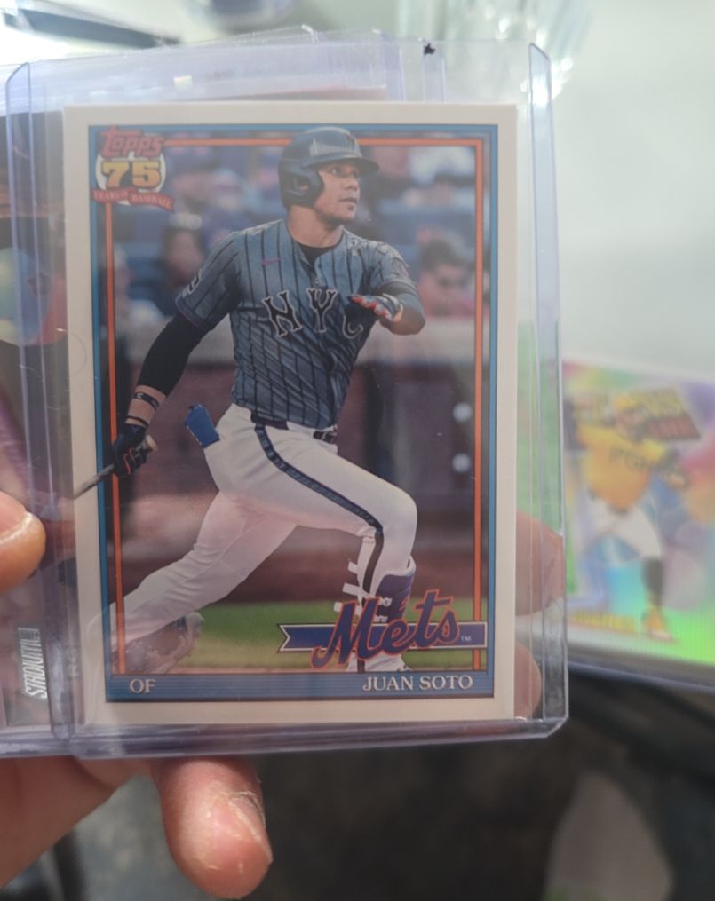 2026 Topps 75th Anniversary #191 Juan Soto — front