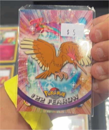 1999 Topps Pokemon #22 Fearow — front