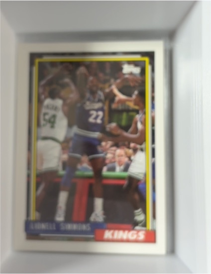 1992-93 Topps #22 Lionel Simmons — front