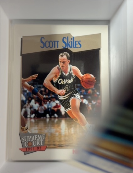 1991-92 NBA Hoops Supreme Court #486 Scott Skiles — front