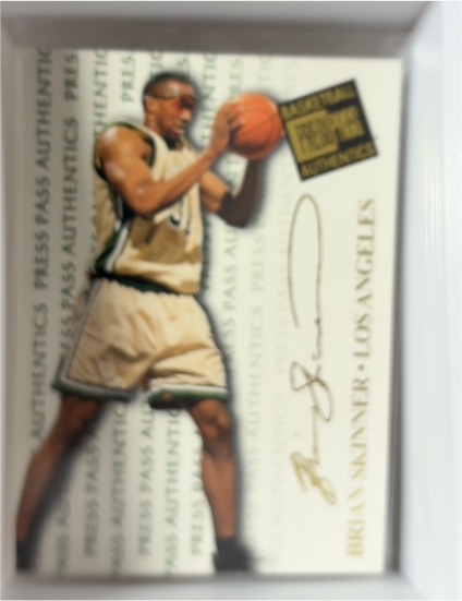 1998 Press Pass Authentics #17 Brian Skinner — front