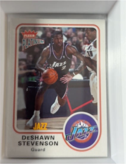 2002-03 Fleer Platinum #102 DeShawn Stevenson — front