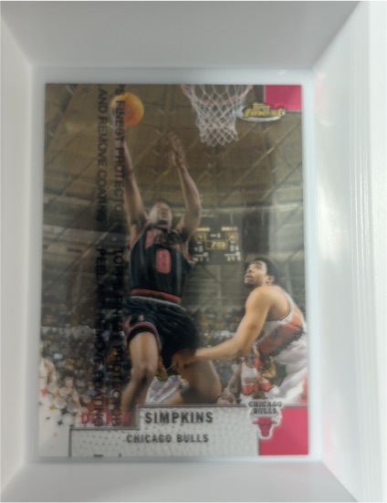 1999-00 Topps Finest #13 Dickey Simpkins — front