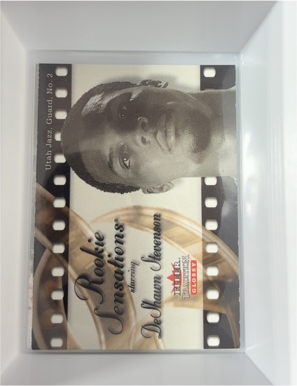 2000-01 Fleer Tradition Glossy Rookie Sensations #2 DeShawn Stevenson — front