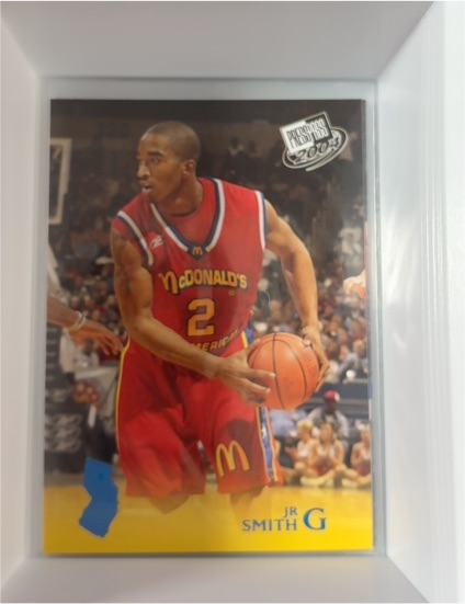 2004 Press Pass Blue #B26 J.R. Smith — front